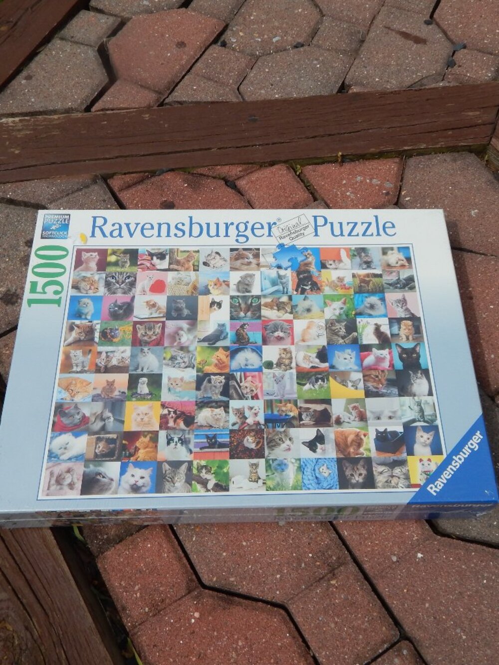 Ravensburger   99 Cats   Jigsaw Puzzle No 162352 1500 Pieces  NEW Sealed